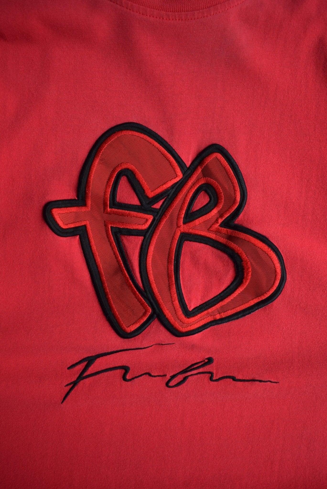 Vintage FUBU Embroidered Spellout Tee (XL) - Retrospective Store