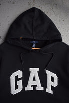 Vintage GAP Embroidered Spellout Hoodie (L) - Retrospective Store