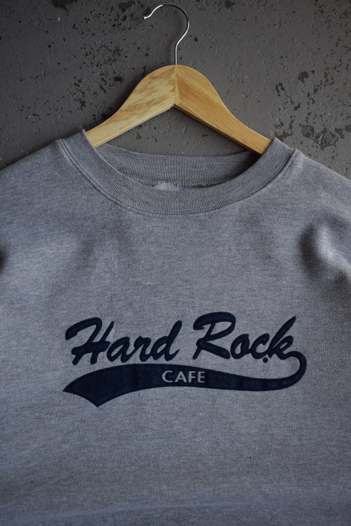 Vintage Hard Rock Cafe Embroidered Crewneck (L) - Retrospective Store