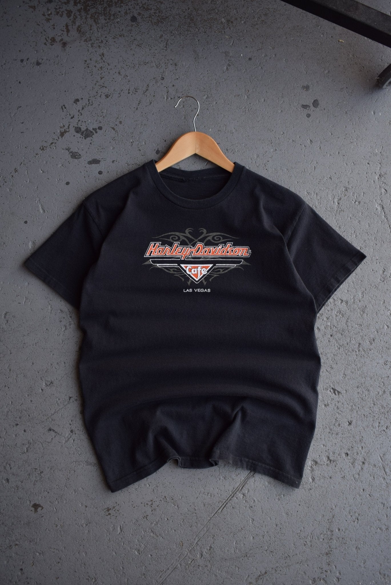 Vintage Harley Davidson Cafe Tee (S) - Retrospective Store
