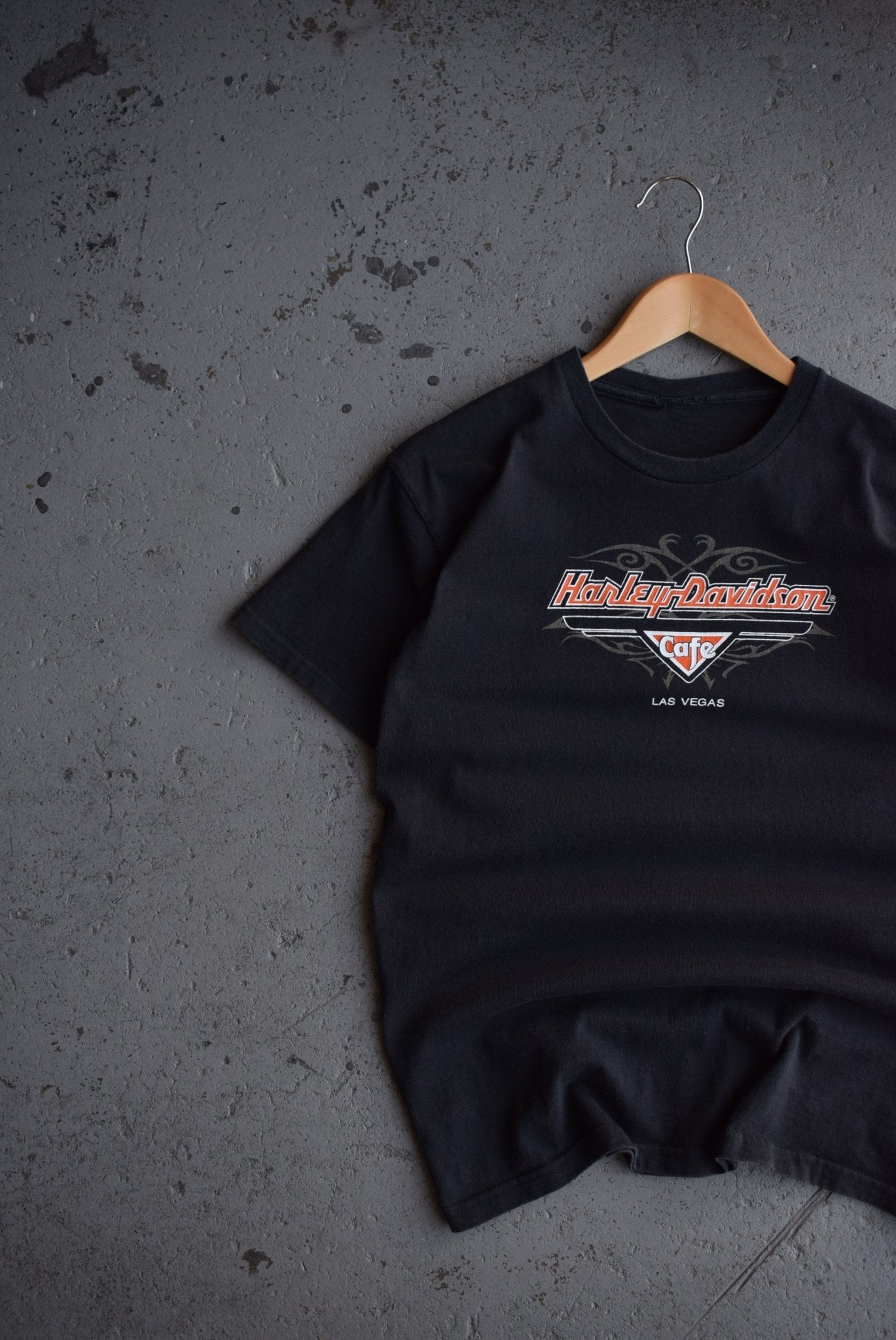 Vintage Harley Davidson Cafe Tee (S) - Retrospective Store