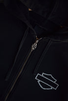 Vintage Harley Davidson Full Zip Hoodie (S/M) - Retrospective Store