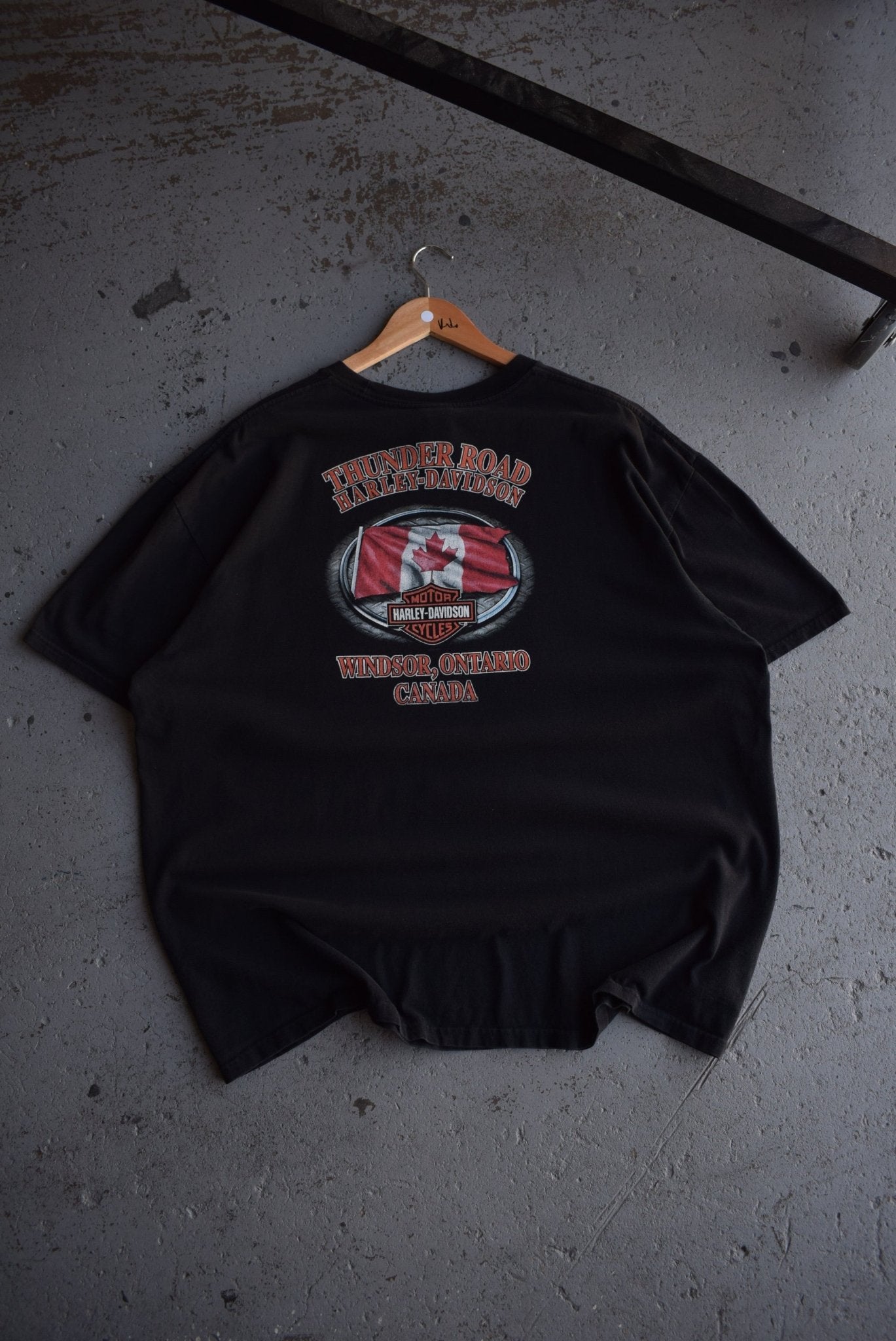Vintage Harley Davidson Motorcycles Canada Tee (XXL) - Retrospective Store
