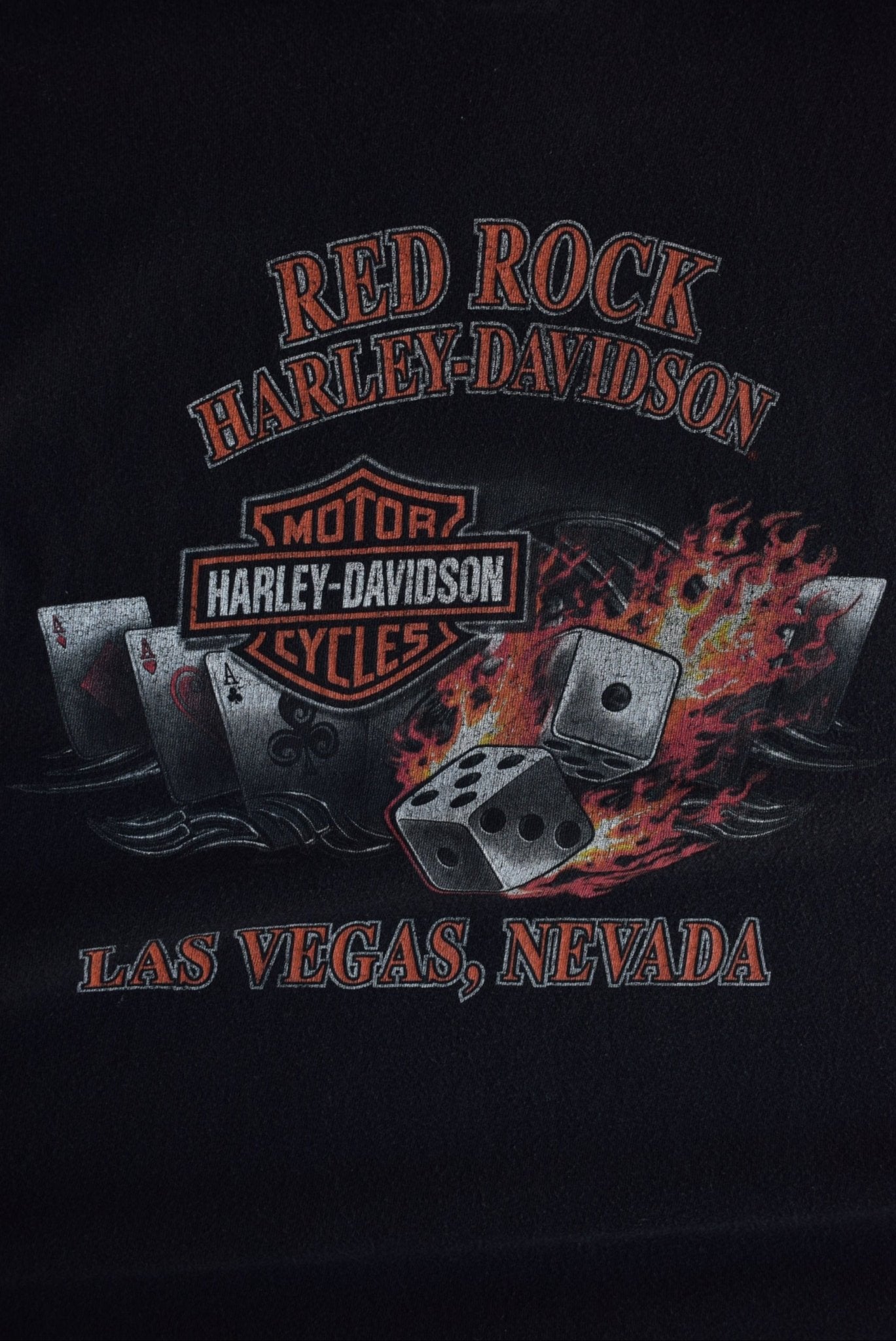 Vintage Harley Davidson Motorcycles Las Vegas Tank (XL) - Retrospective Store