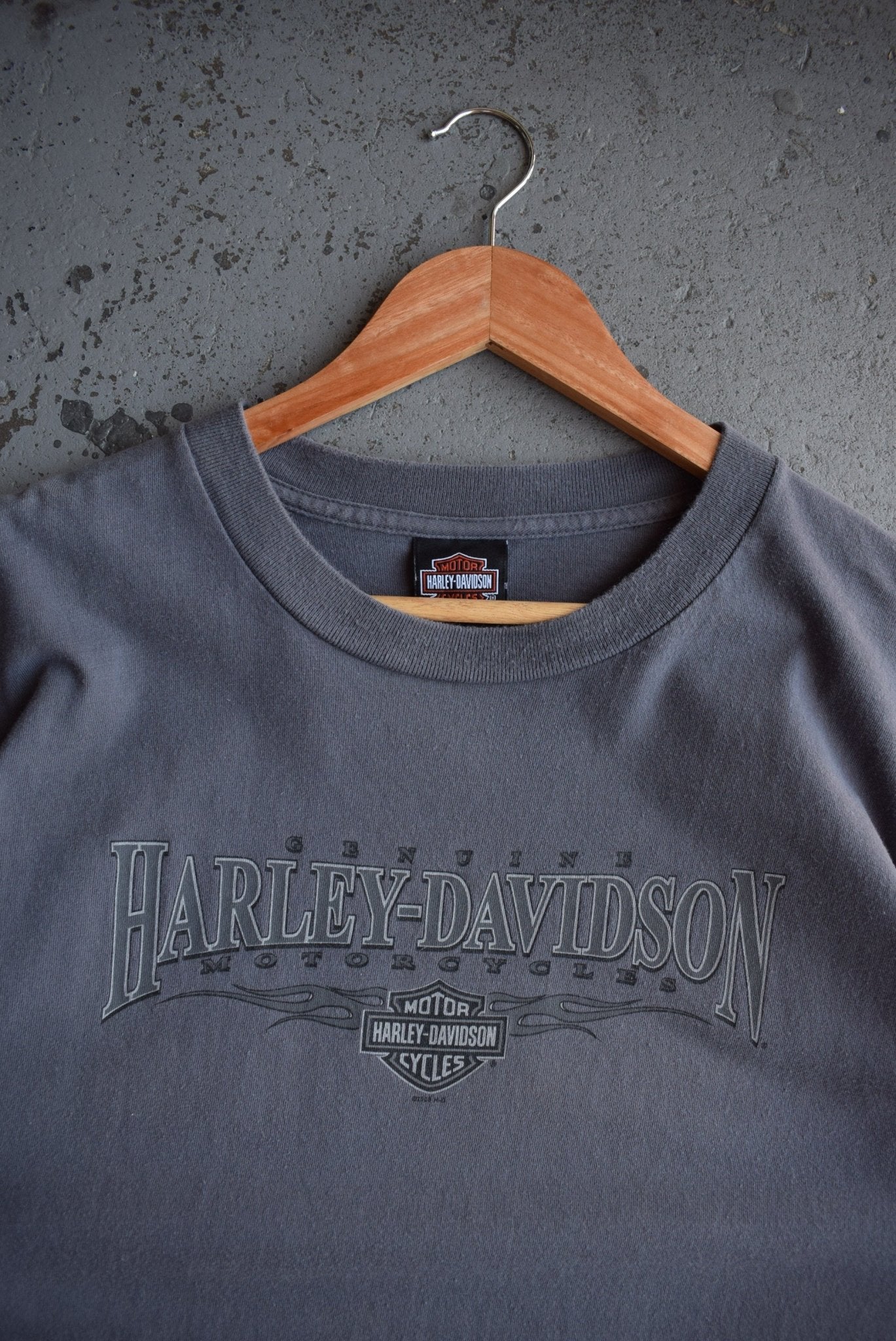Vintage Harley Davidson Motorcycles Long Sleeve Tee (XL) - Retrospective Store