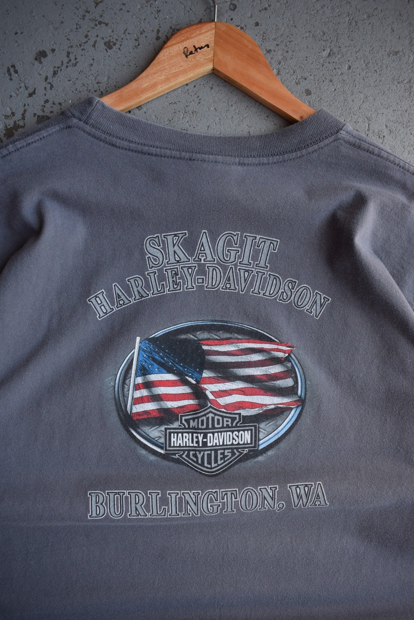 Vintage Harley Davidson Motorcycles Long Sleeve Tee (XL) - Retrospective Store