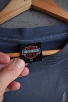 Vintage Harley Davidson Motorcycles Long Sleeve Tee (XXL) - Retrospective Store