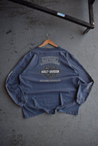 Vintage Harley Davidson Motorcycles Long Sleeve Tee (XXL) - Retrospective Store