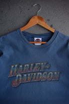 Vintage Harley Davidson Motorcycles Tee (L) - Retrospective Store