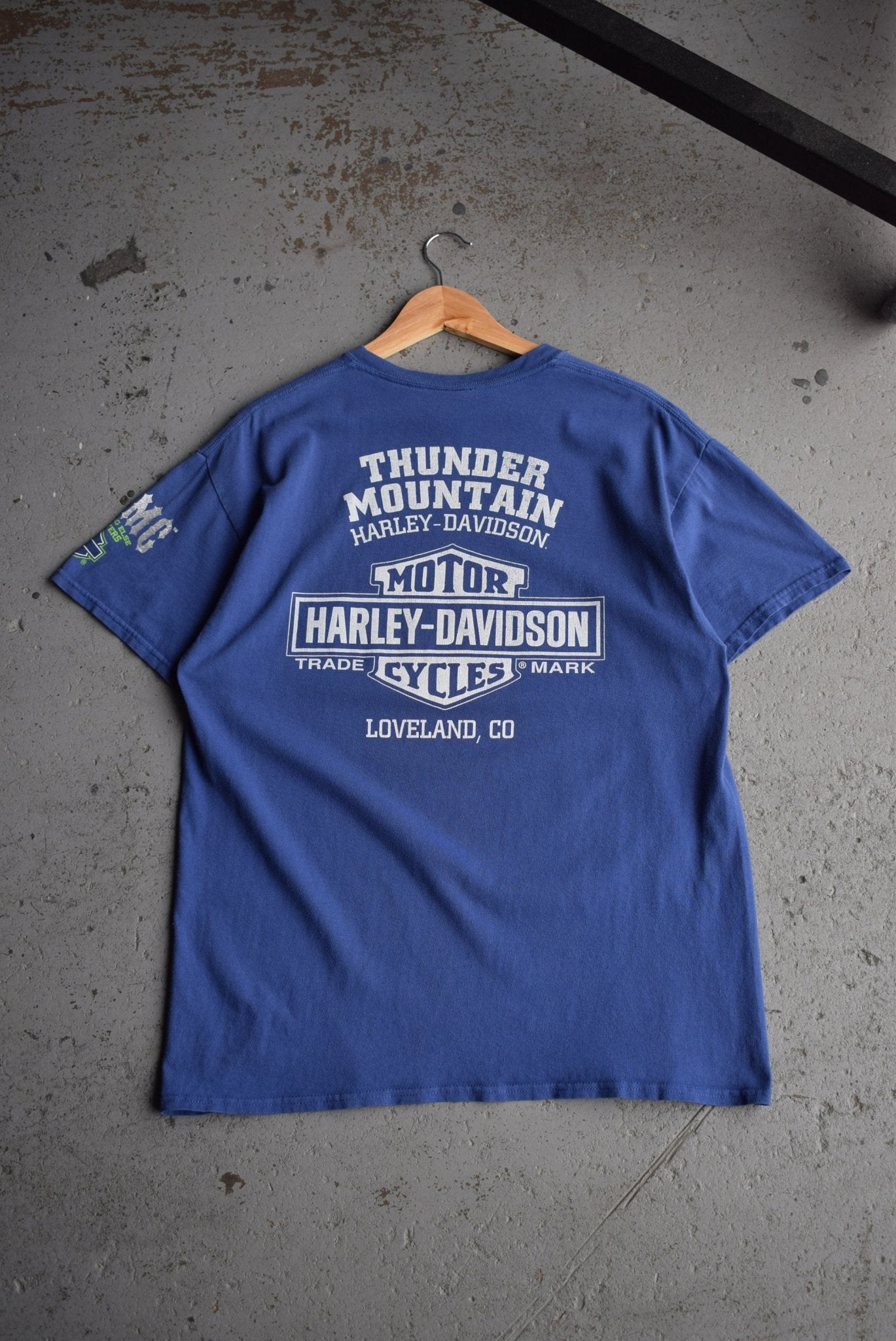 Vintage Harley Davidson Motorcycles Tee (L) - Retrospective Store