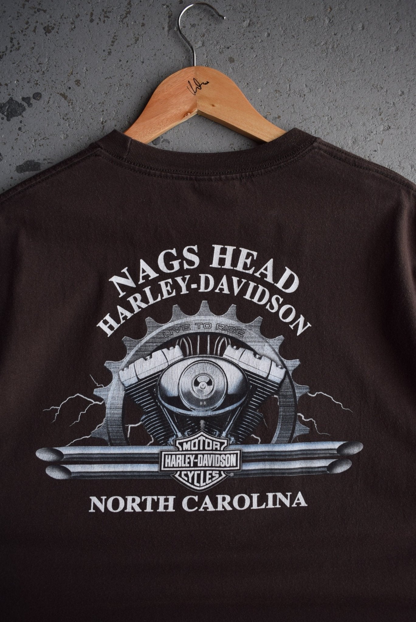 Vintage Harley Davidson Motorcycles Tee (XL) - Retrospective Store