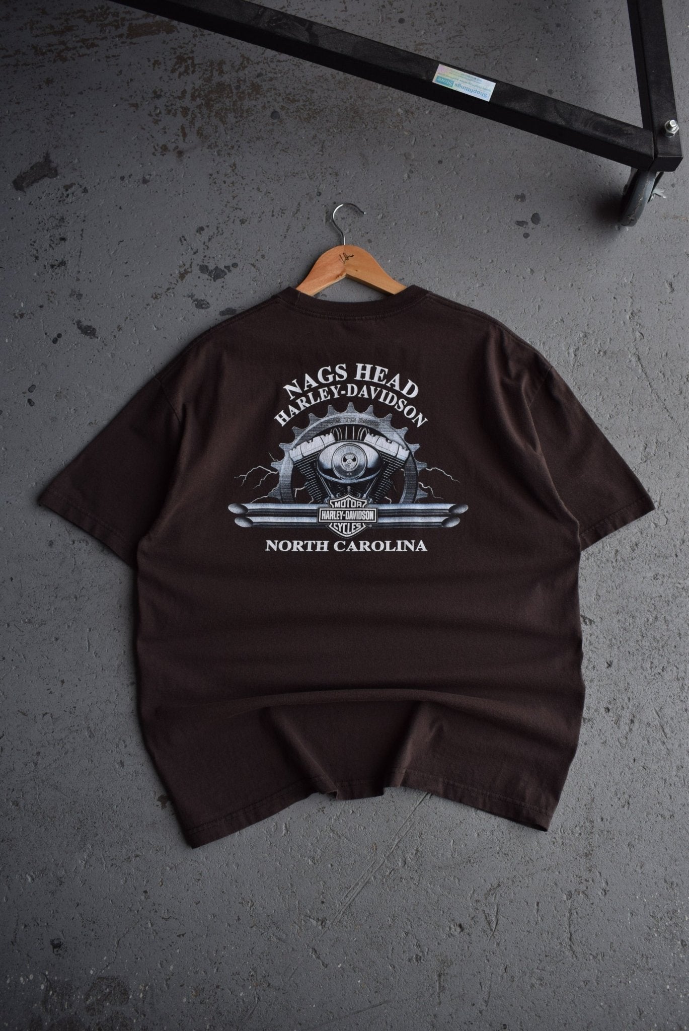 Vintage Harley Davidson Motorcycles Tee (XL) - Retrospective Store
