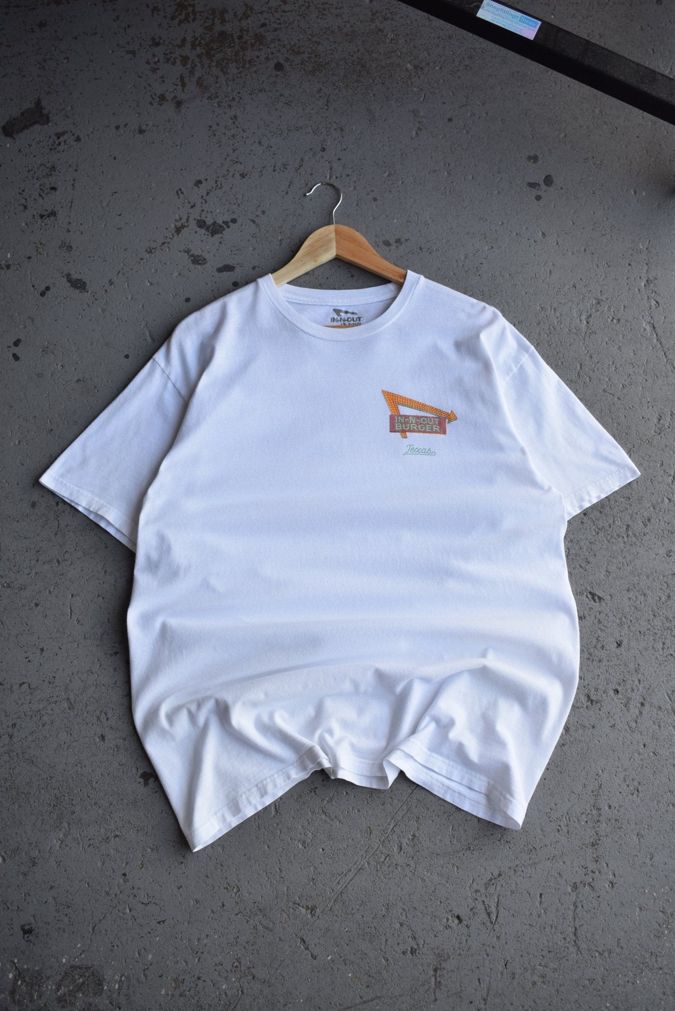 Vintage In - N - Out Burger Texas Tee (L) - Retrospective Store
