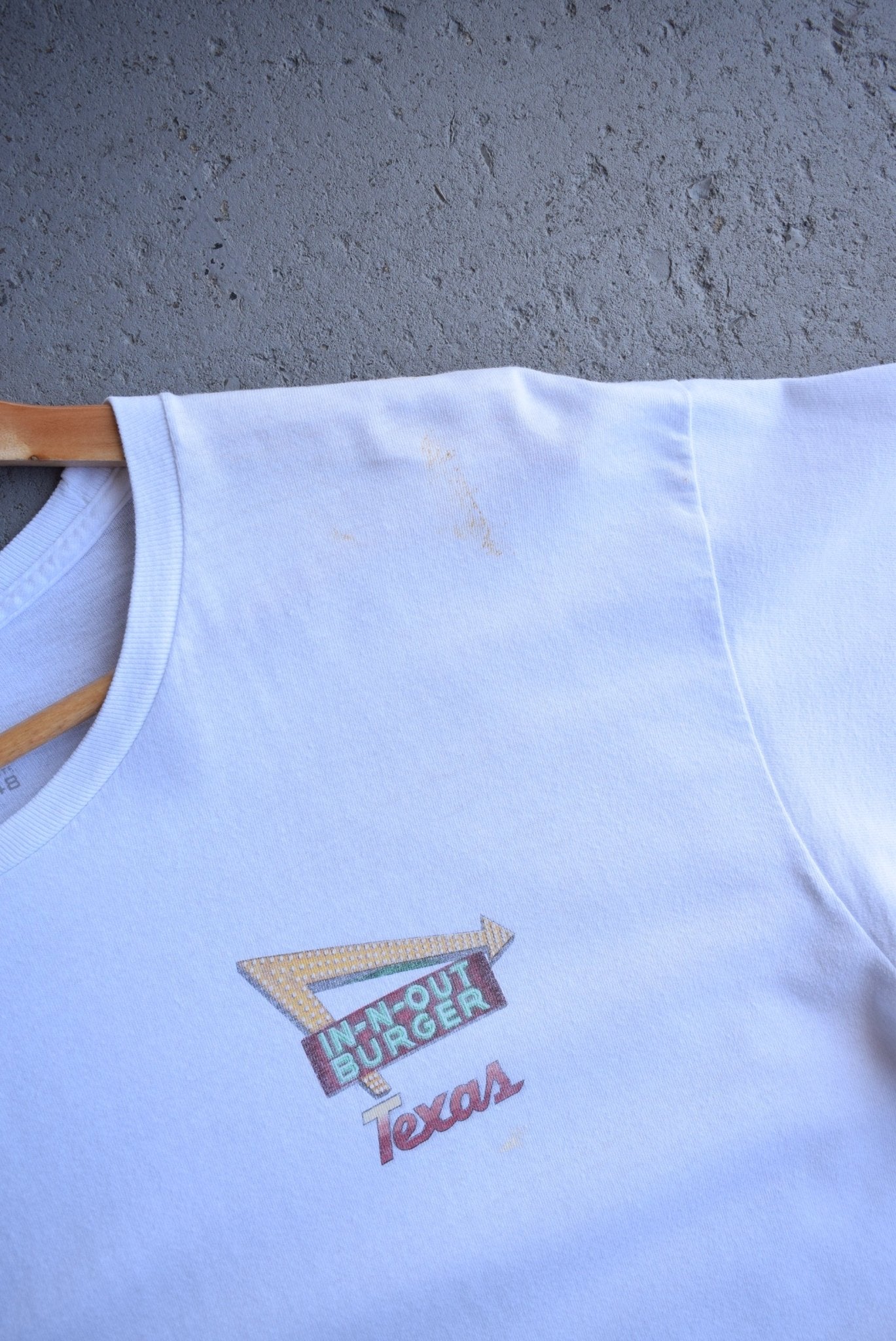 Vintage In - N - Out Burger Texas Tee (L) - Retrospective Store