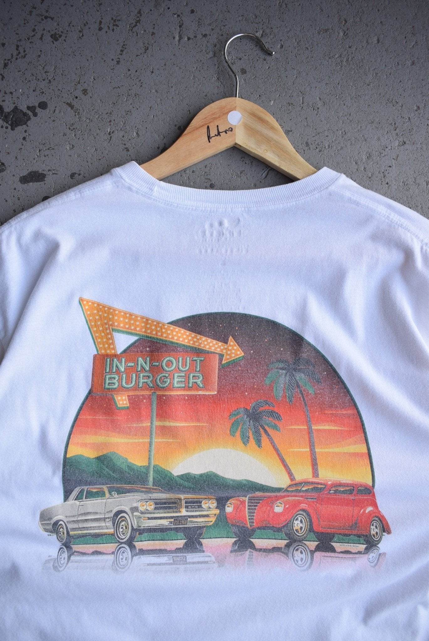 Vintage In - N - Out Burger Texas Tee (L) - Retrospective Store