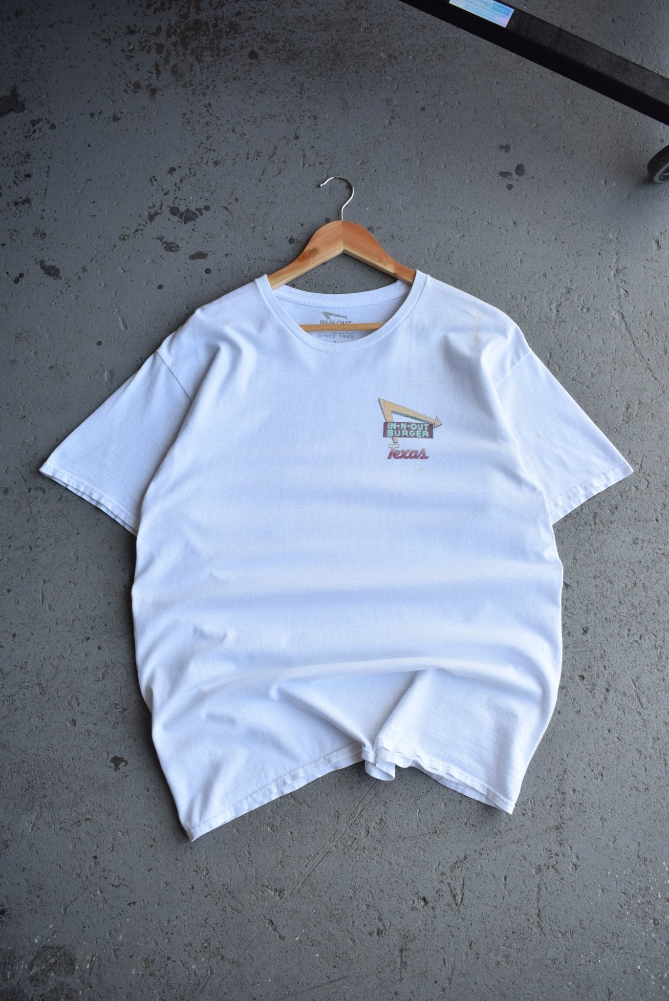 Vintage In - N - Out Burger Texas Tee (L) - Retrospective Store