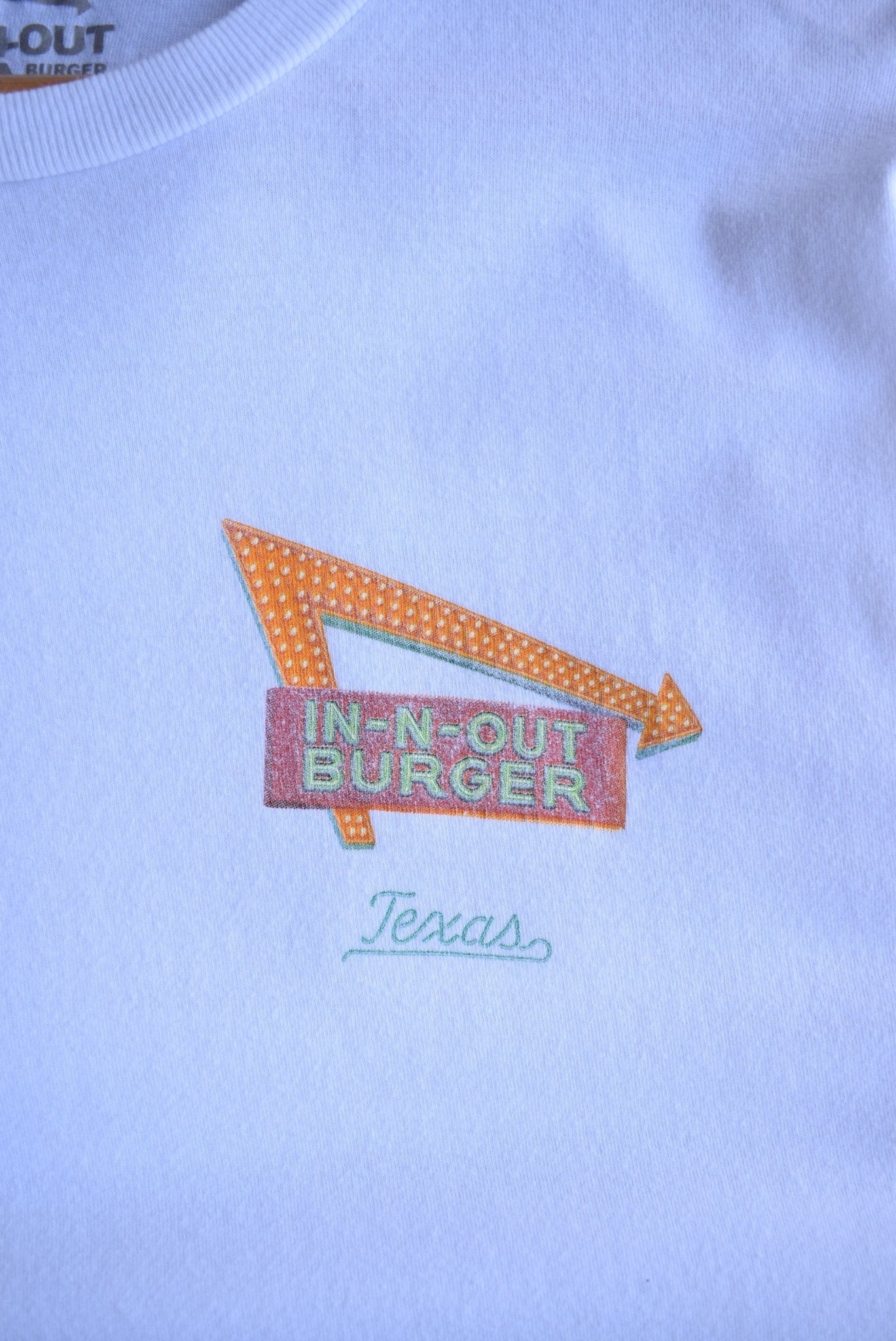 Vintage In - N - Out Burger Texas Tee (L) - Retrospective Store