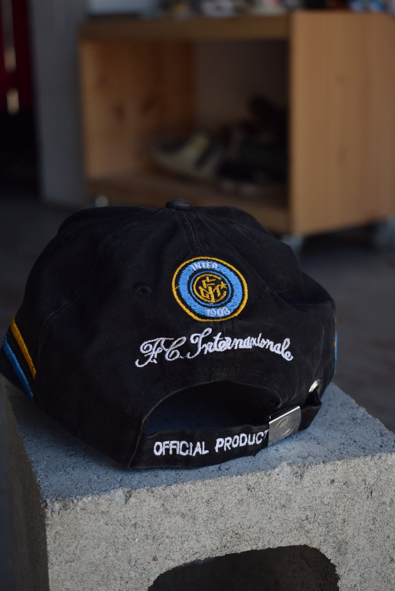 Vintage Inter Milan Embroidered Hat - Retrospective Store