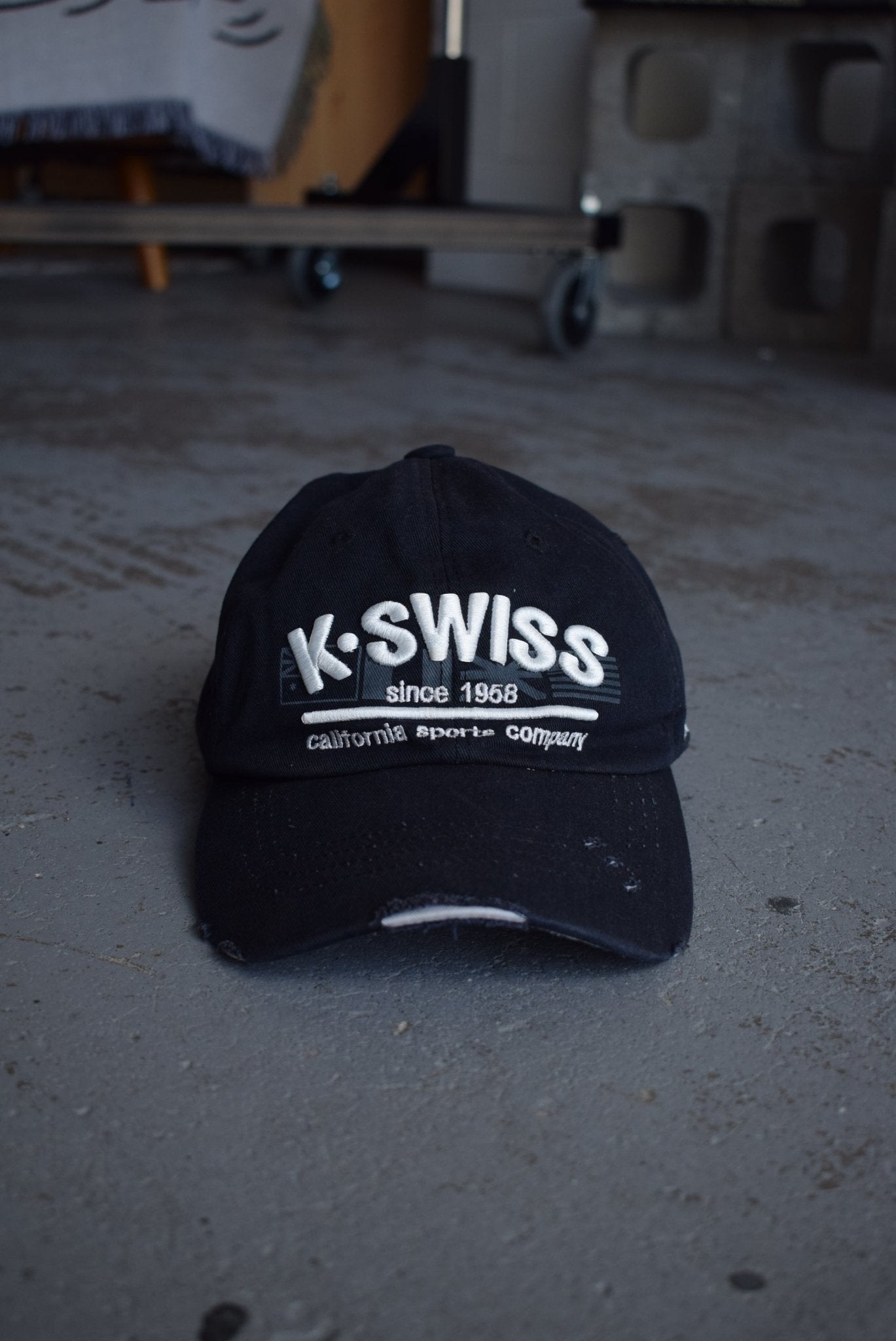 Vintage K Swiss Y2K Hat - Retrospective Store