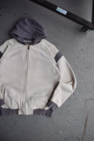 Vintage Kappa Classic Logo Embroidered Full - Zip Hoodie (M/L) - Retrospective Store