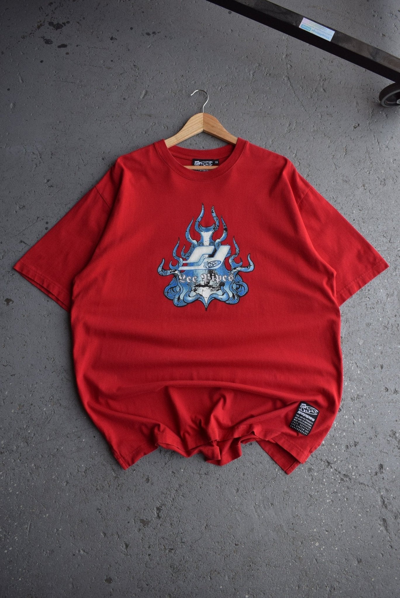 Vintage LEE Pipes Surfing Tee (XXL) - Retrospective Store