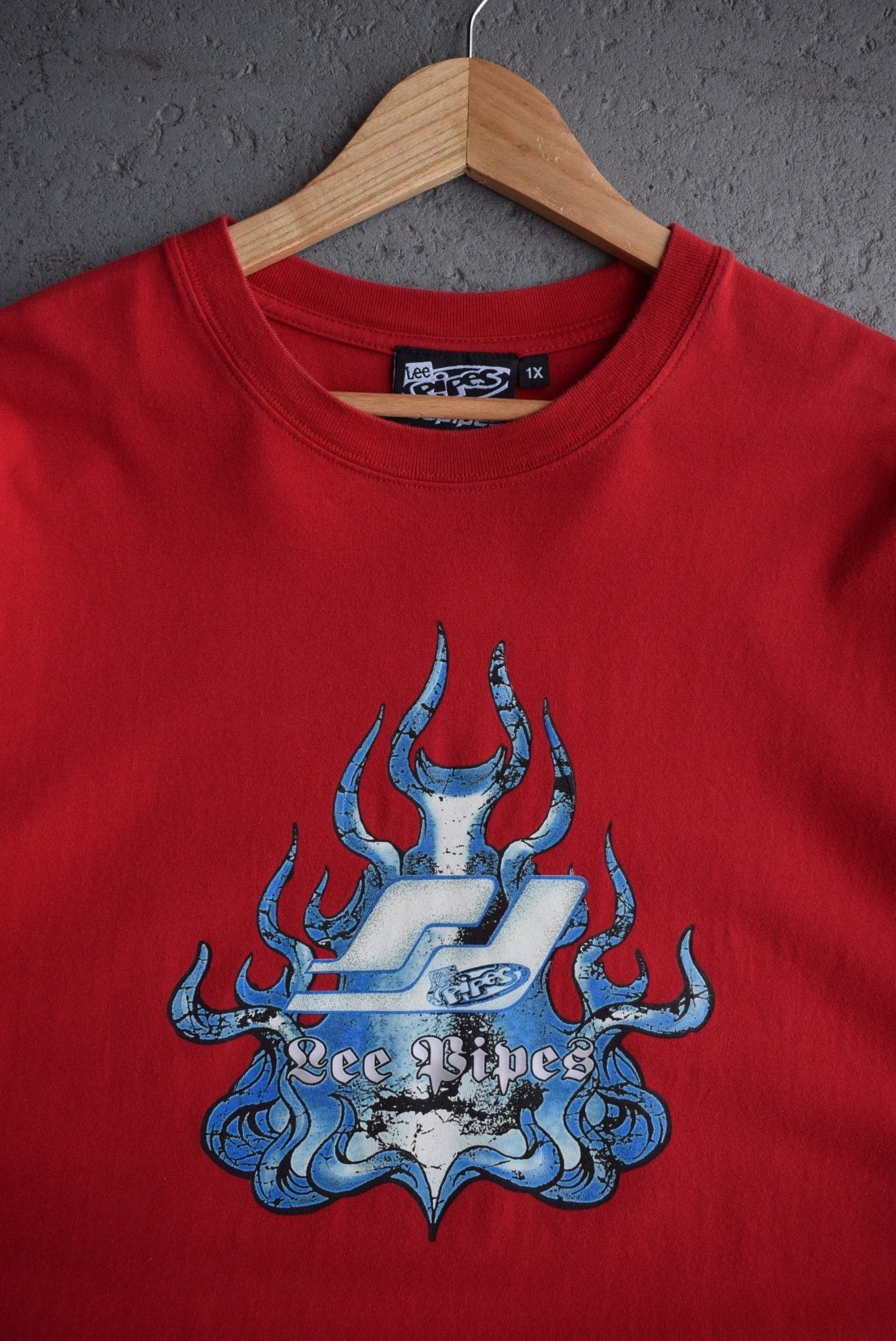 Vintage LEE Pipes Surfing Tee (XXL) - Retrospective Store