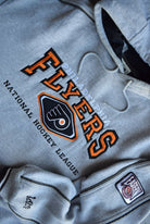 Vintage Lee Sport x NHL Philadelphia Flyers Embroidered Hoodie (XXL/3XL) - Retrospective Store