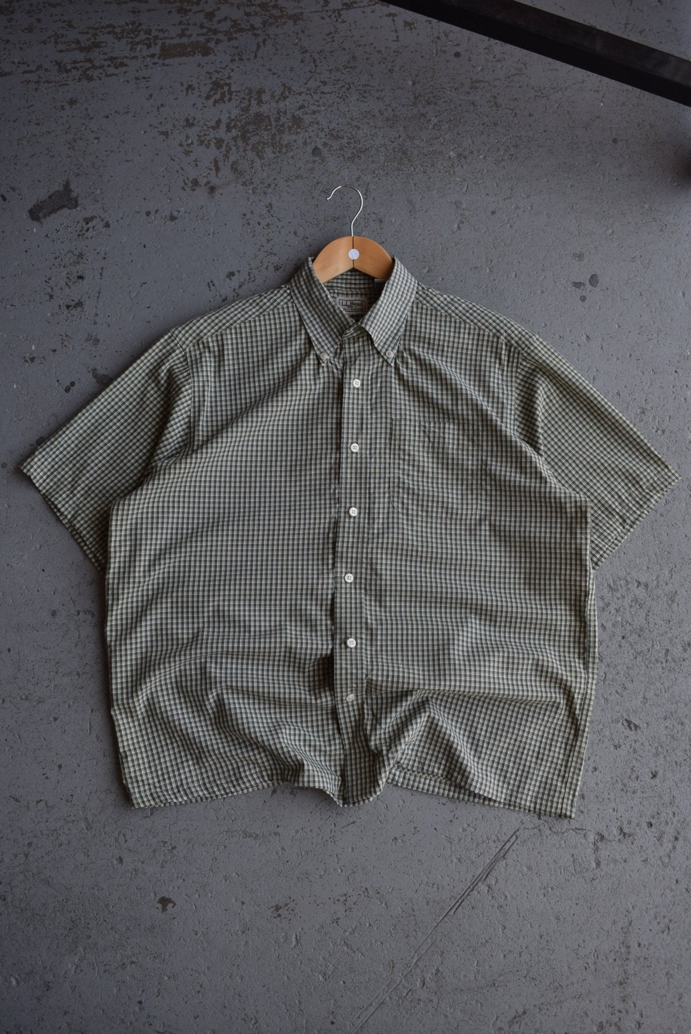 Vintage L.L. Bean Cropped Button Up (L) - Retrospective Store