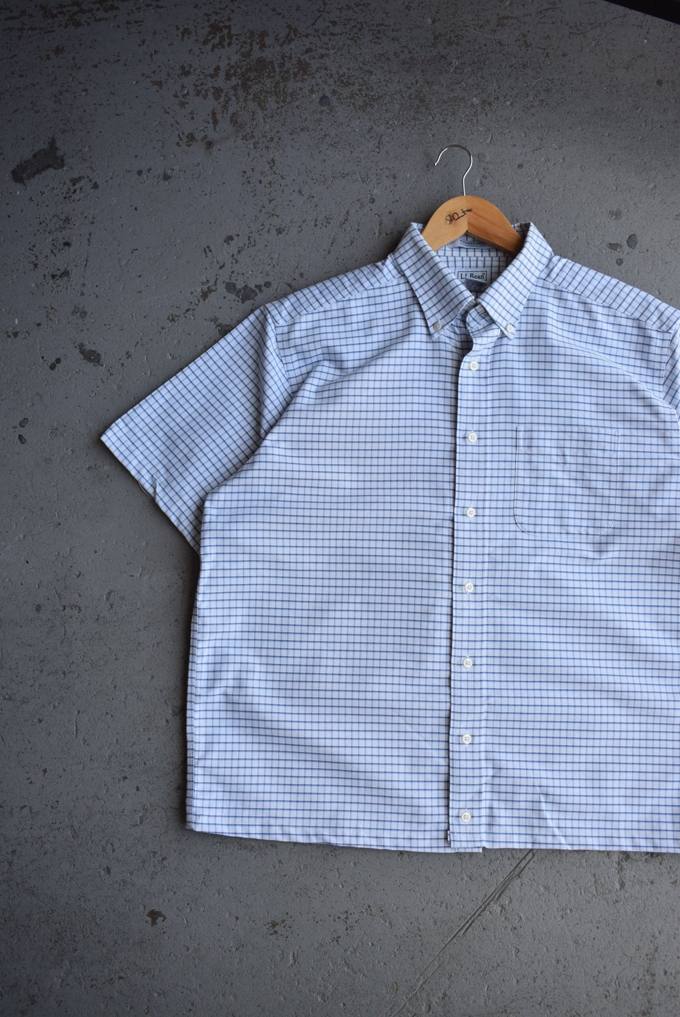 Vintage L.L. Bean Cropped Button Up (L) - Retrospective Store