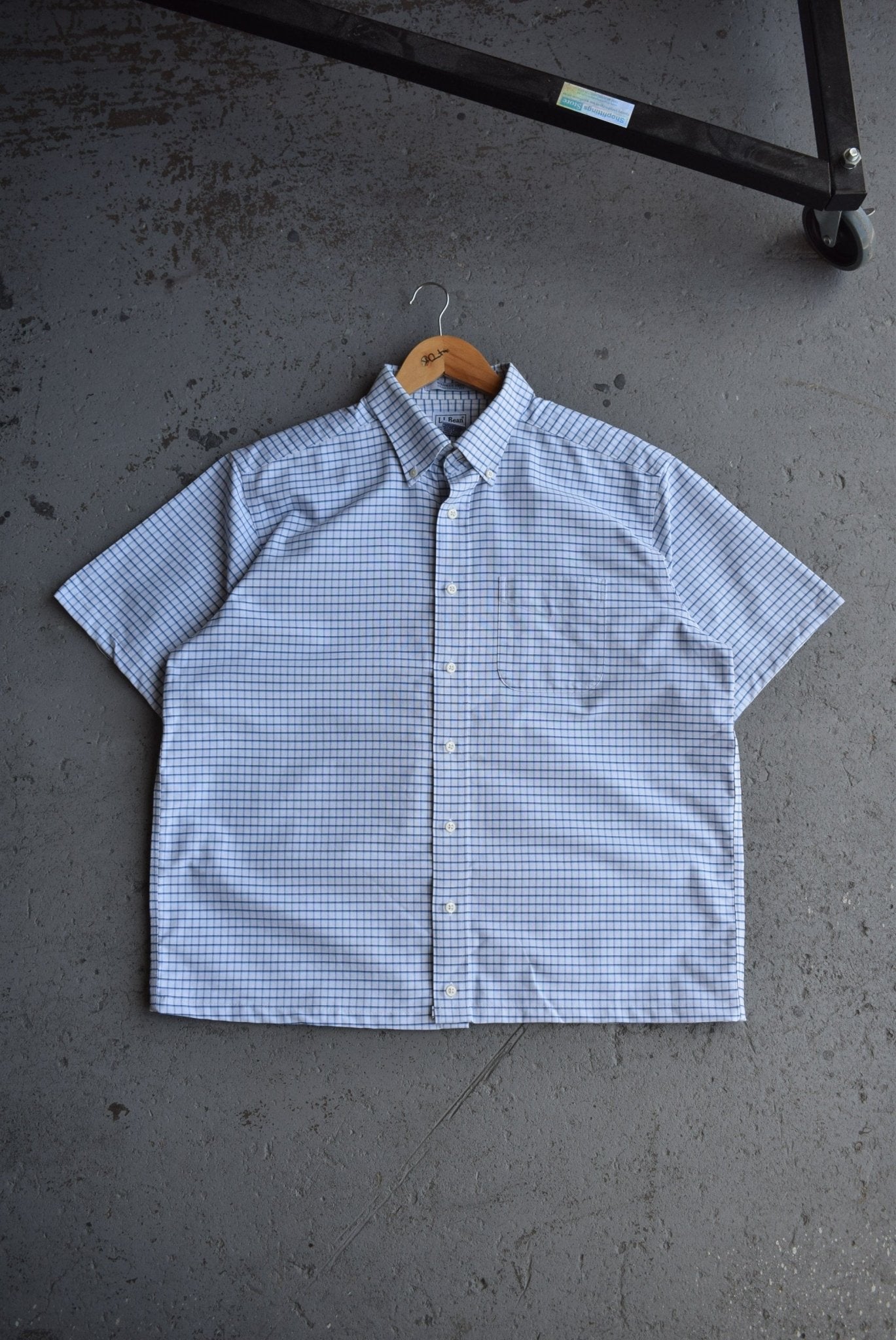 Vintage L.L. Bean Cropped Button Up (L) - Retrospective Store