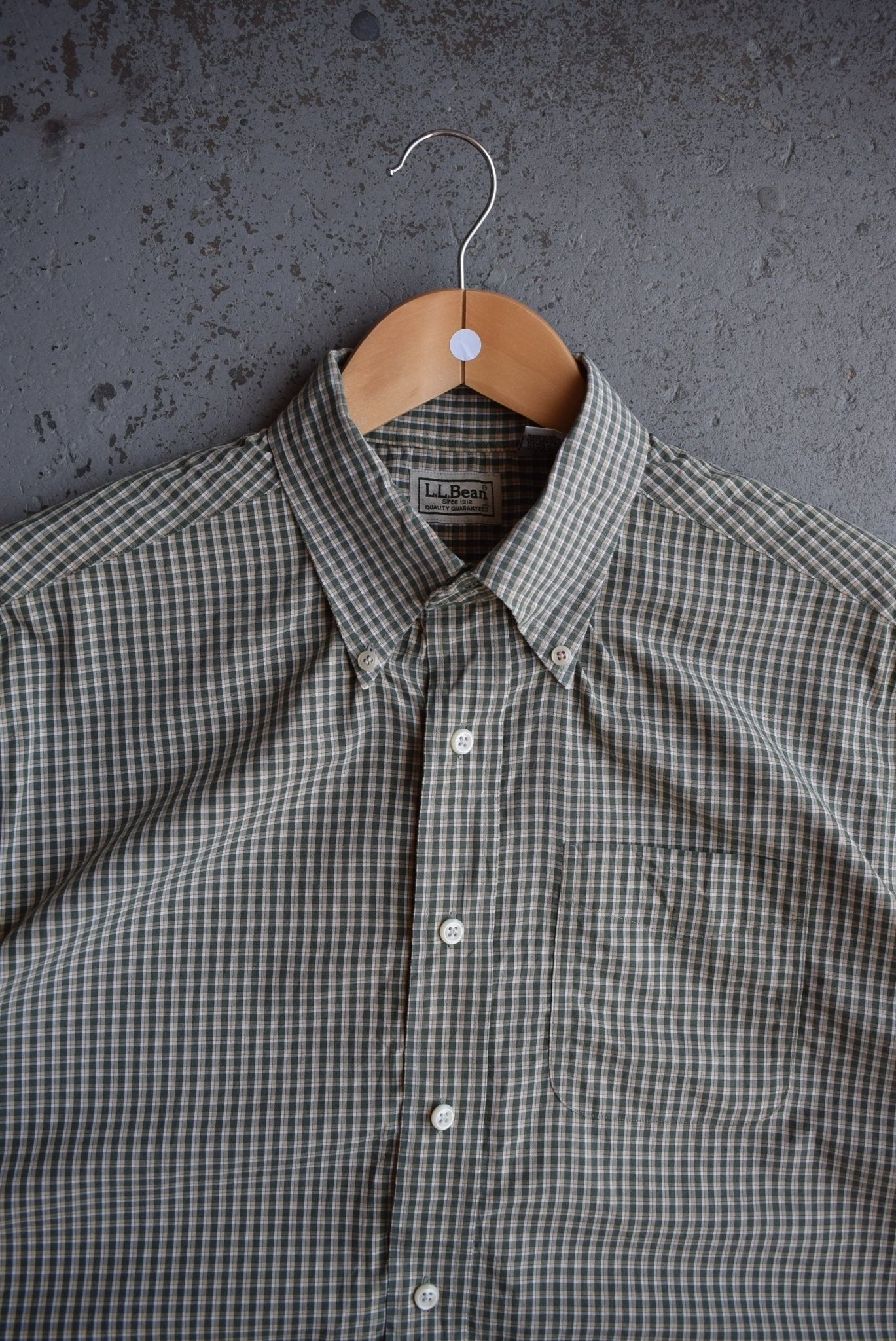 Vintage L.L. Bean Cropped Button Up (L) - Retrospective Store