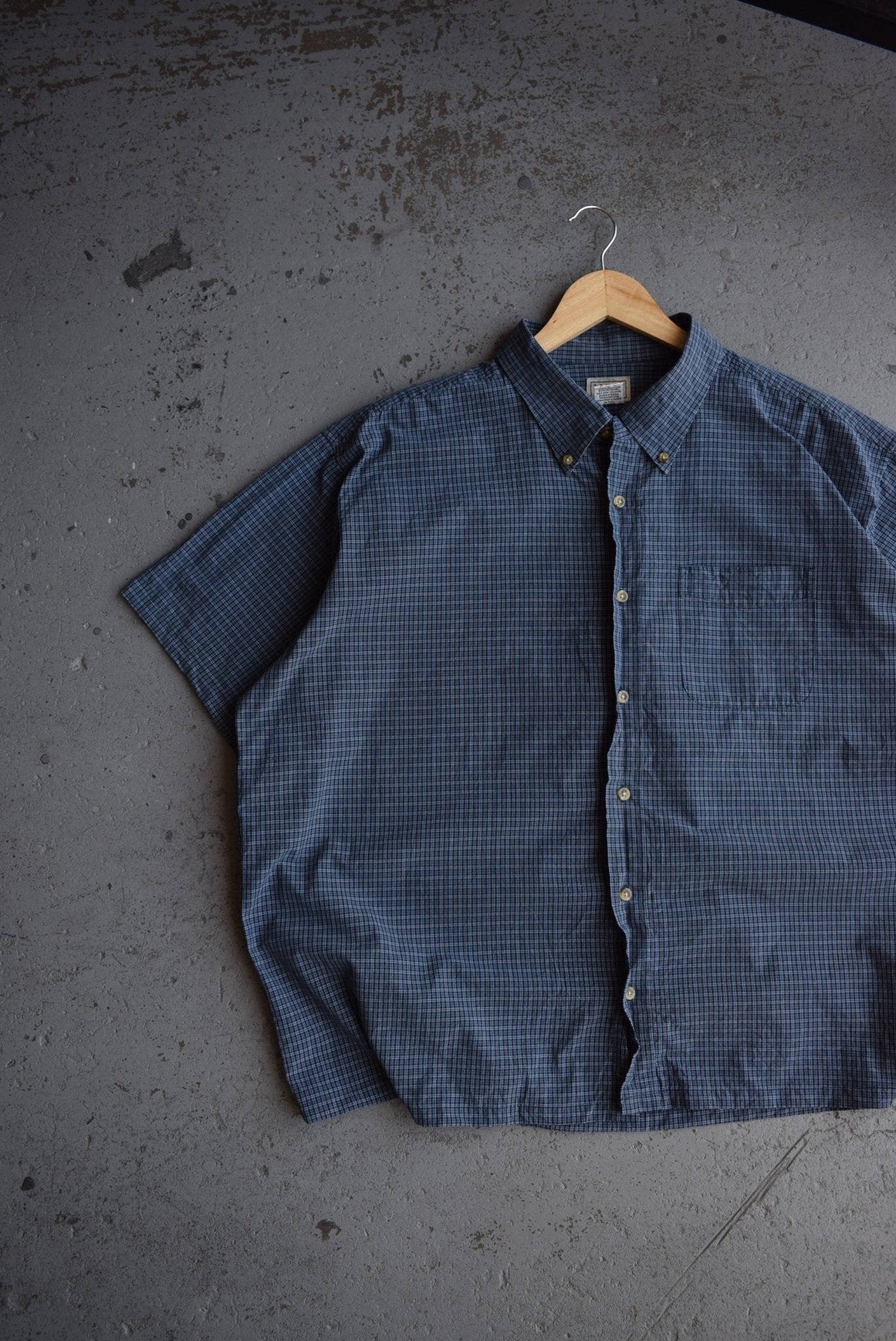 Vintage L.L. Bean Cropped Button Up (XXL) - Retrospective Store