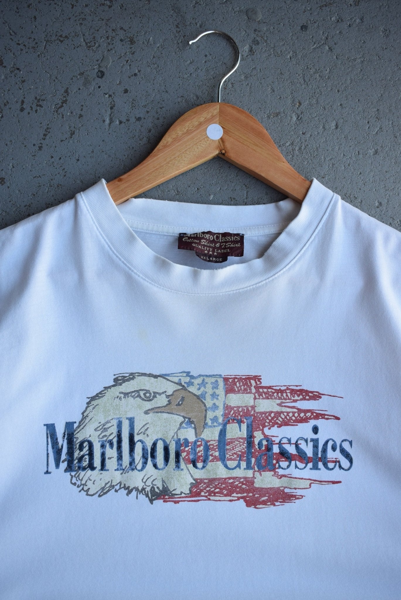 Vintage Marlboro Classics Long Sleeve Tee (L) - Retrospective Store