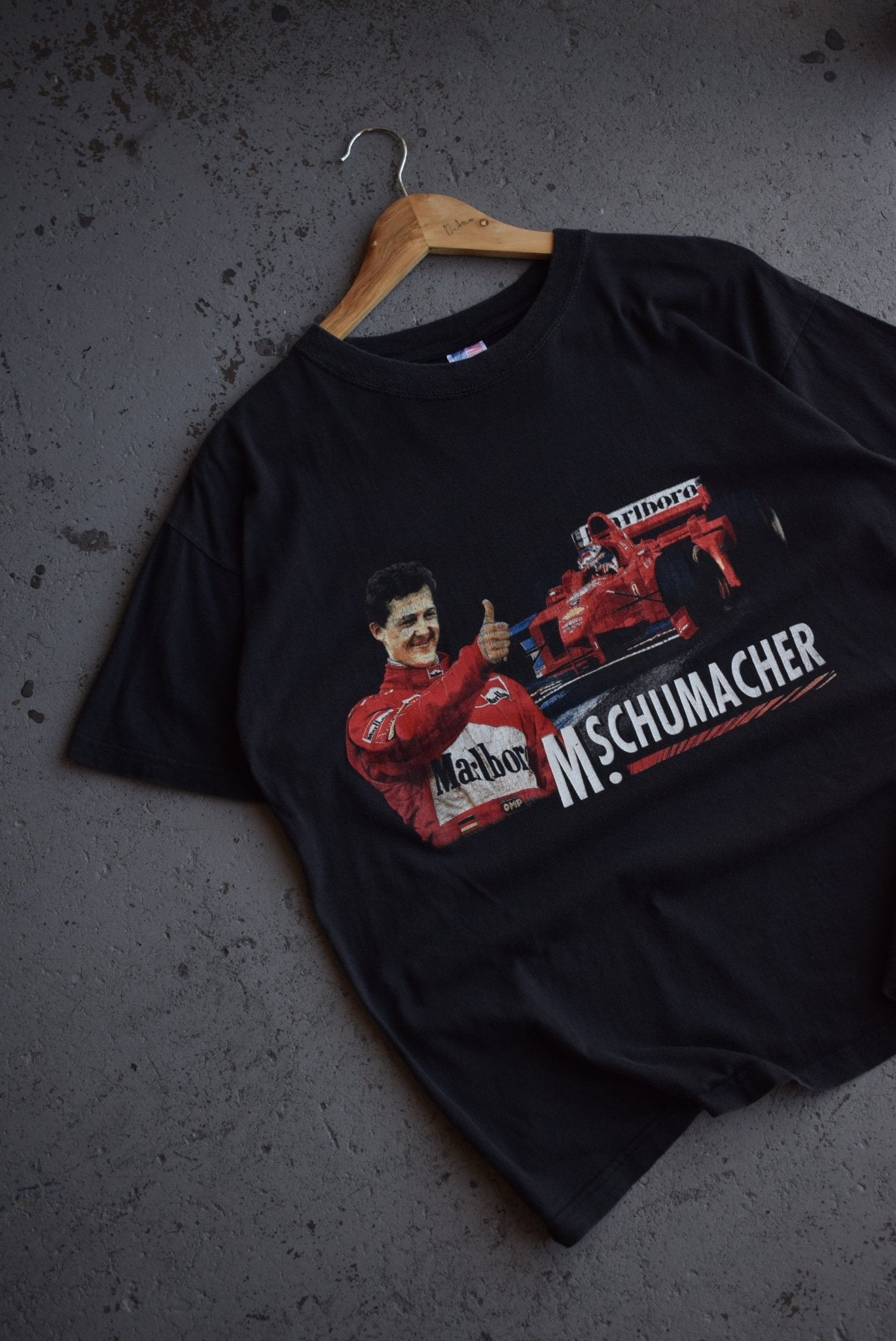 Vintage Marlboro M. Schumacher Tee (M) - Retrospective Store