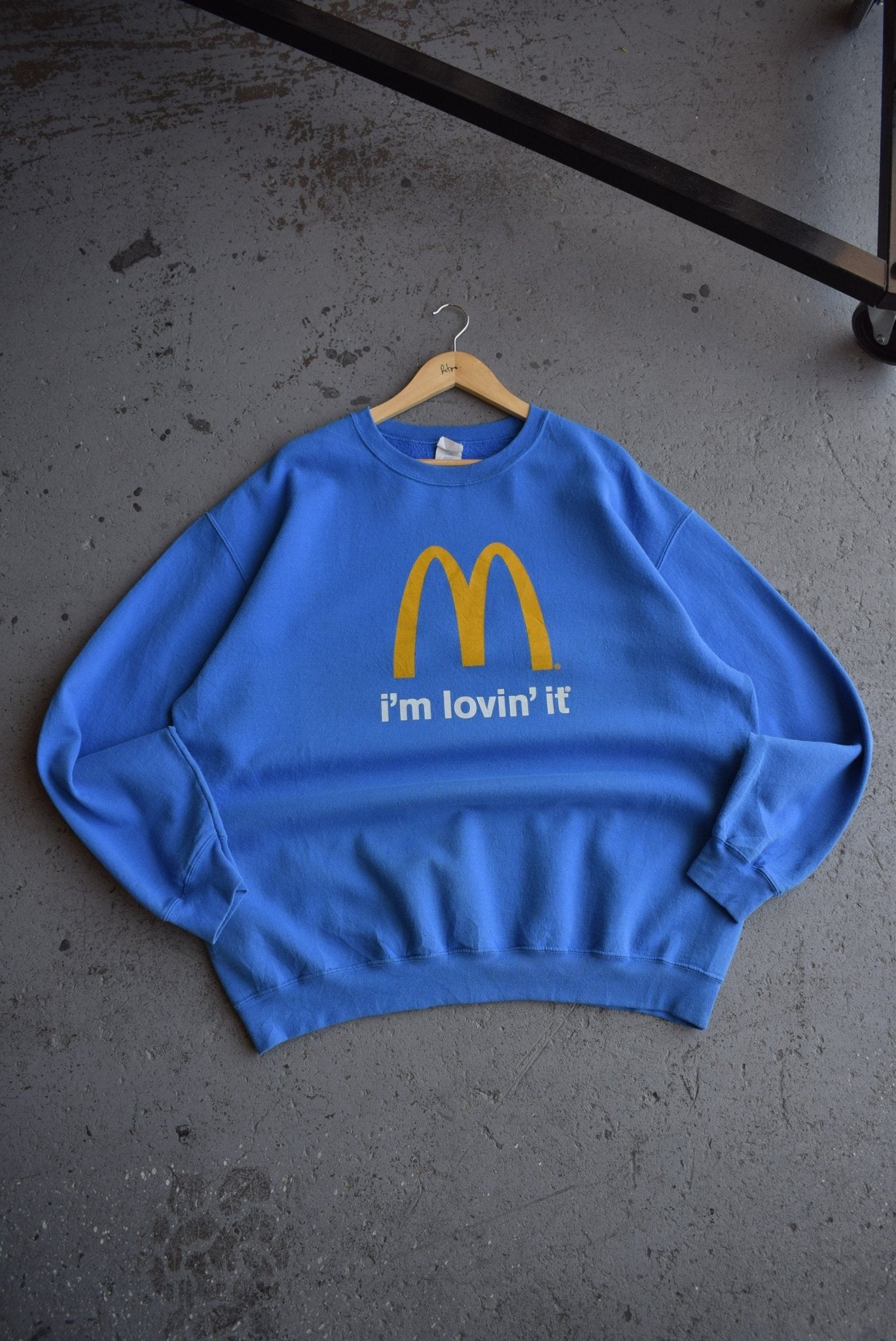 Vintage Mcdonald's 'I'm Lovin' It' Graphic Crewneck (XXL) - Retrospective Store