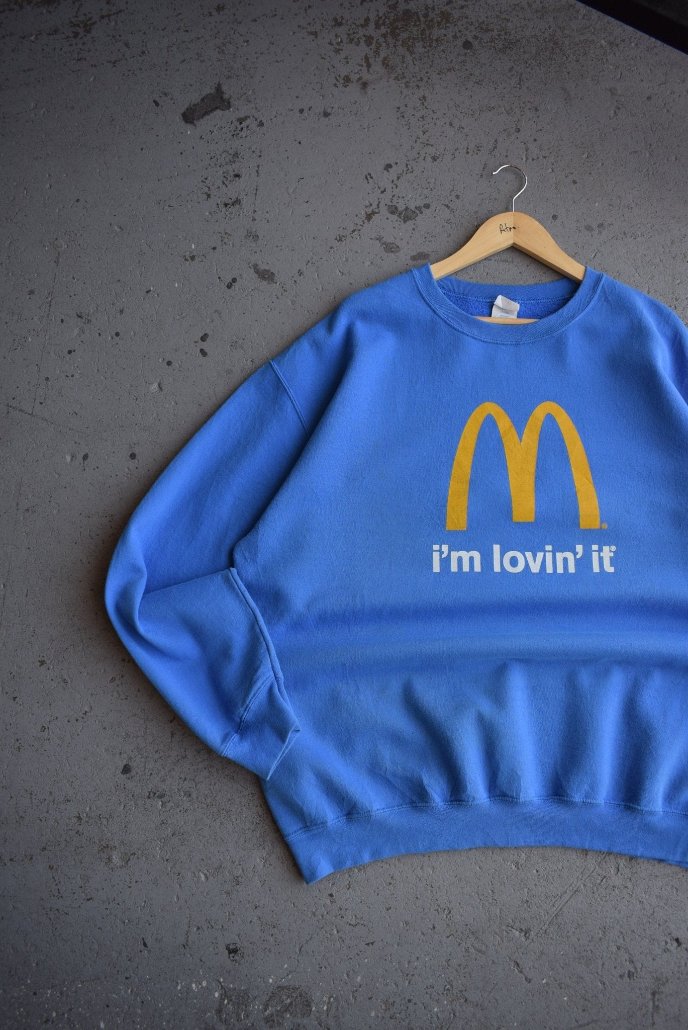 Vintage Mcdonald's 'I'm Lovin' It' Graphic Crewneck (XXL) - Retrospective Store