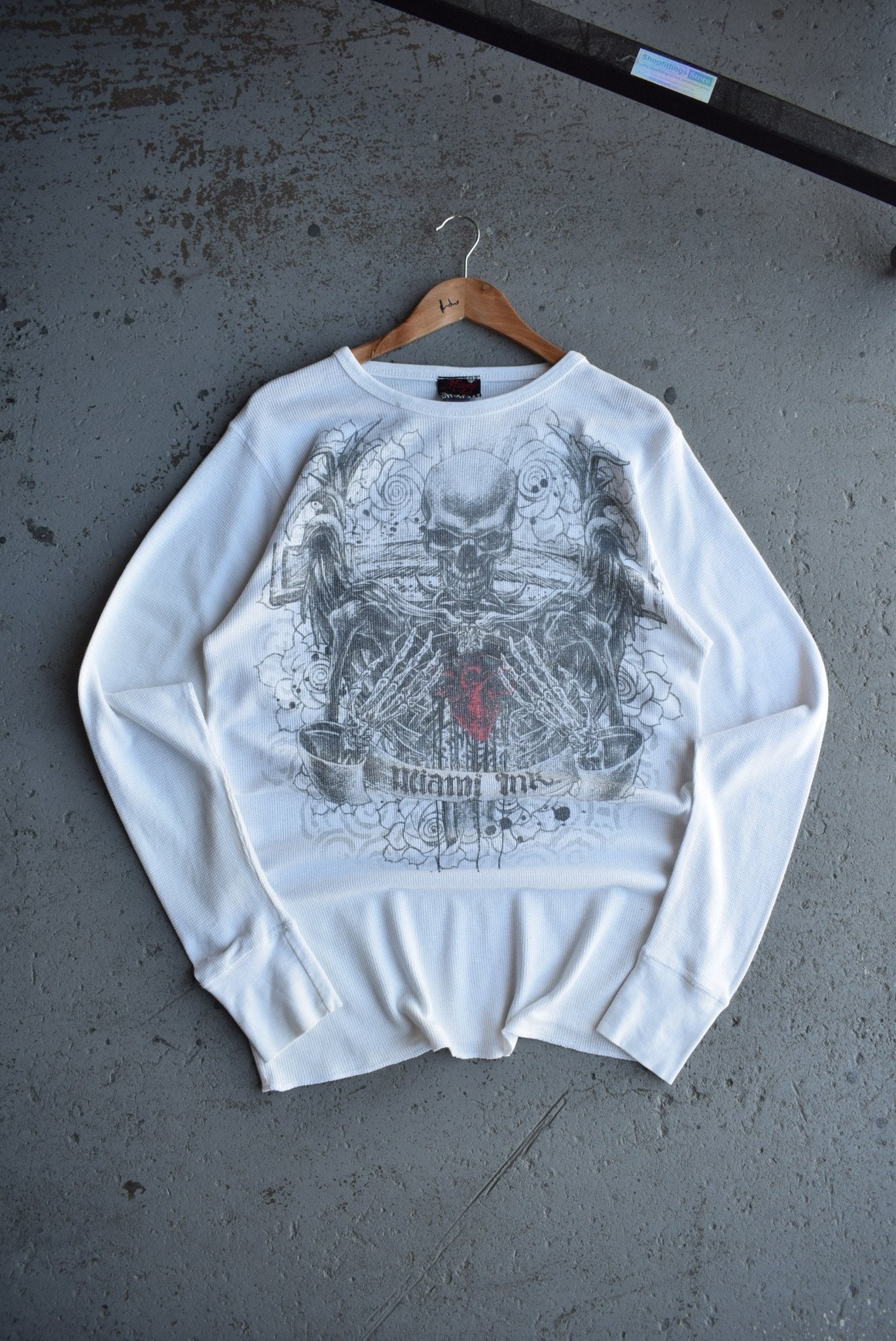 Vintage Miami Ink Long Sleeve Tee (L) - Retrospective Store