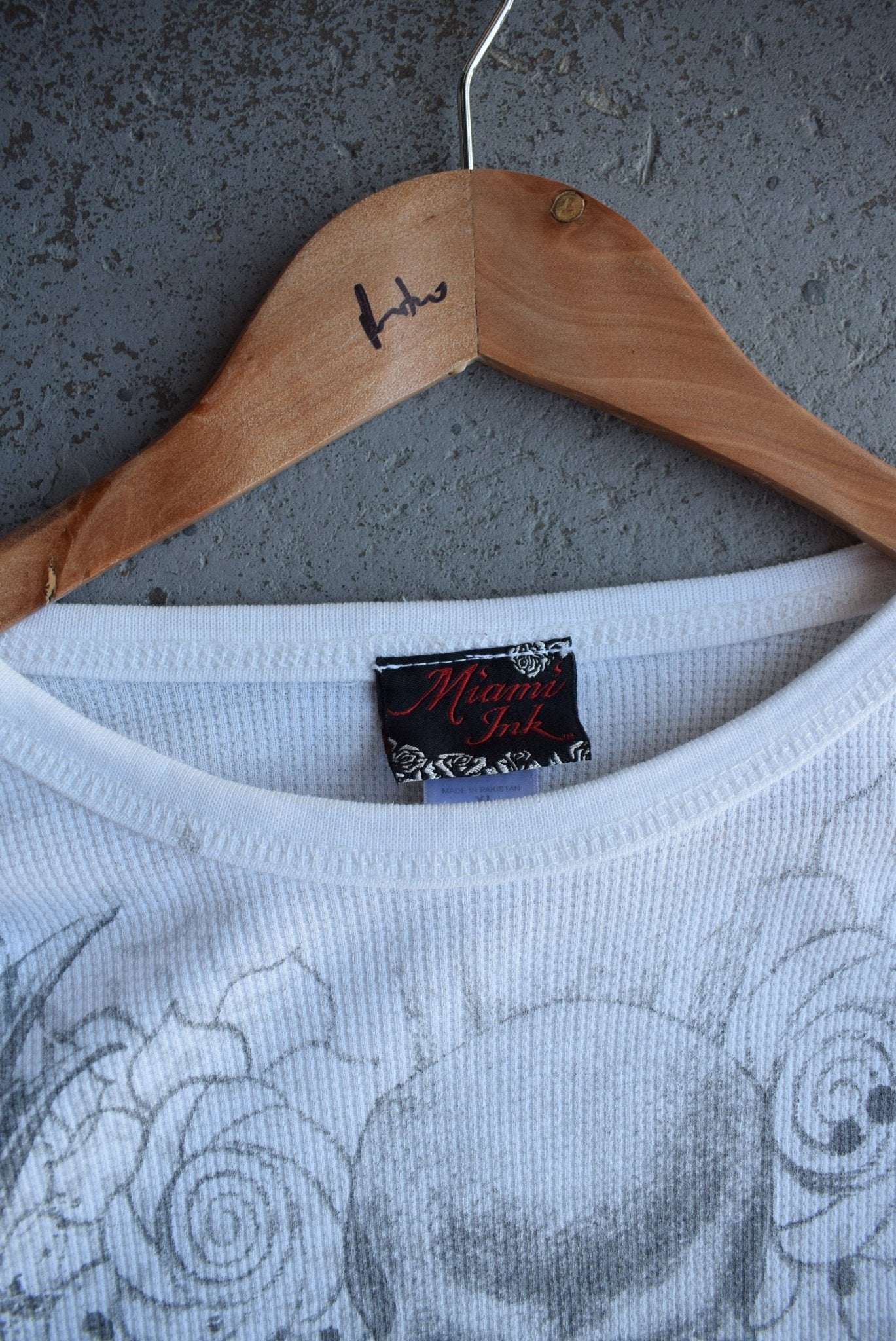 Vintage Miami Ink Long Sleeve Tee (L) - Retrospective Store