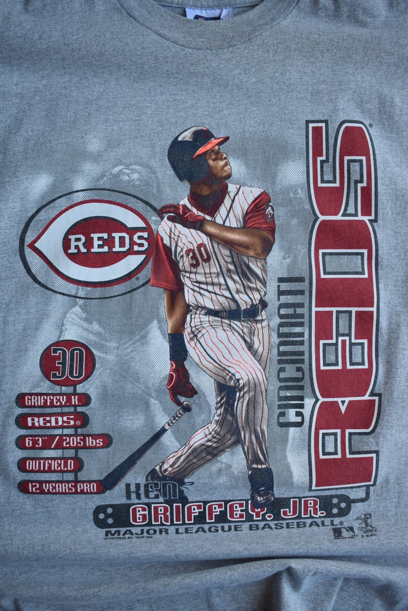 Vintage MLB Cincinatti Reds Ken Griffey Jr. Tank (XL) - Retrospective Store