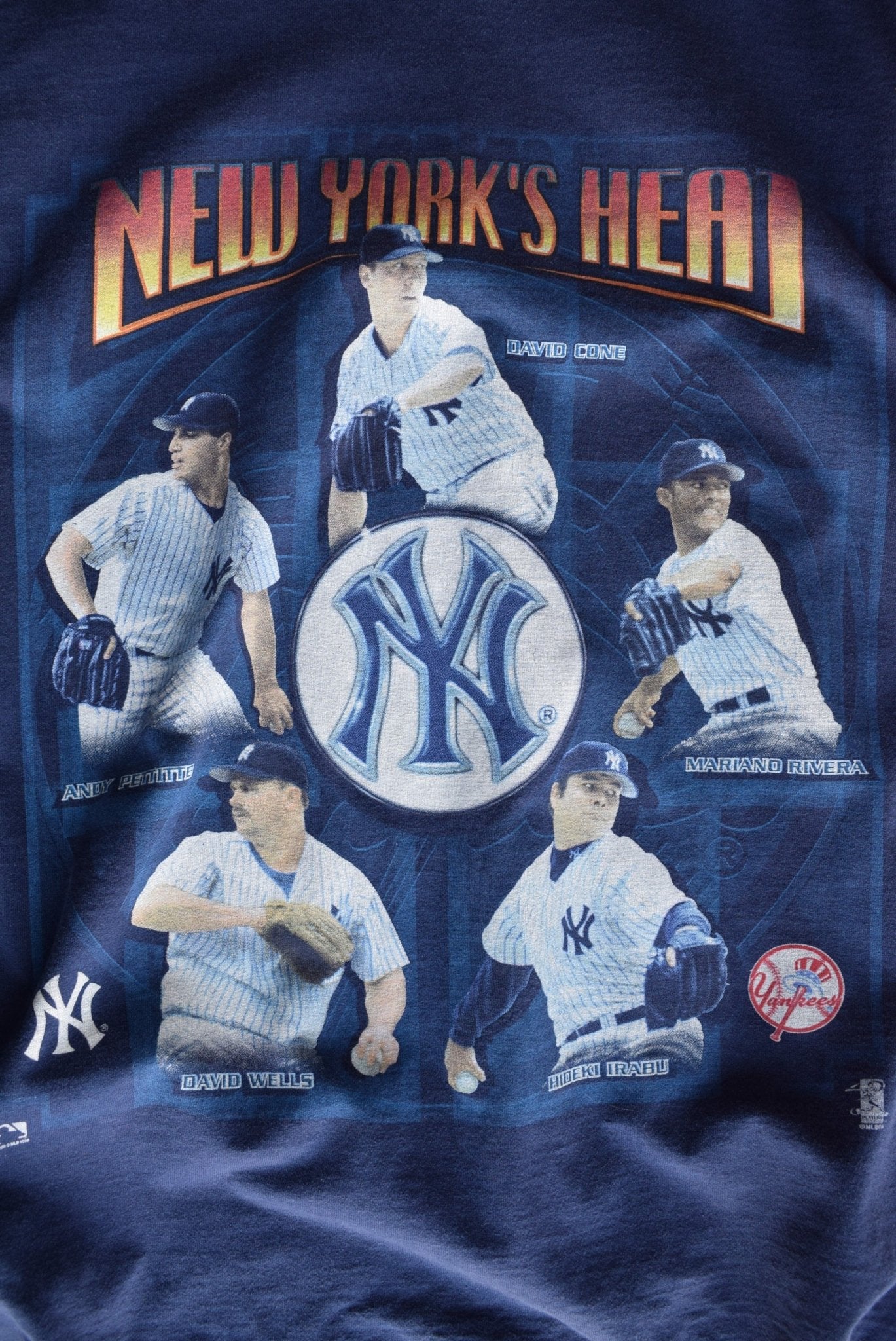 Vintage MLB New York Yankees Pro Player Tee (XL) - Retrospective Store