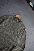 Vintage Mossy Oak Classic Logo Embroidered Mockneck (M) - Retrospective Store