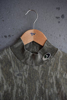 Vintage Mossy Oak Classic Logo Embroidered Mockneck (M) - Retrospective Store