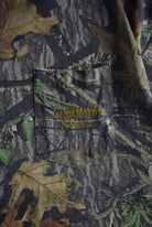Vintage Mossy - Oak NWTF Long Sleeve Pocket Tee (XL) - Retrospective Store