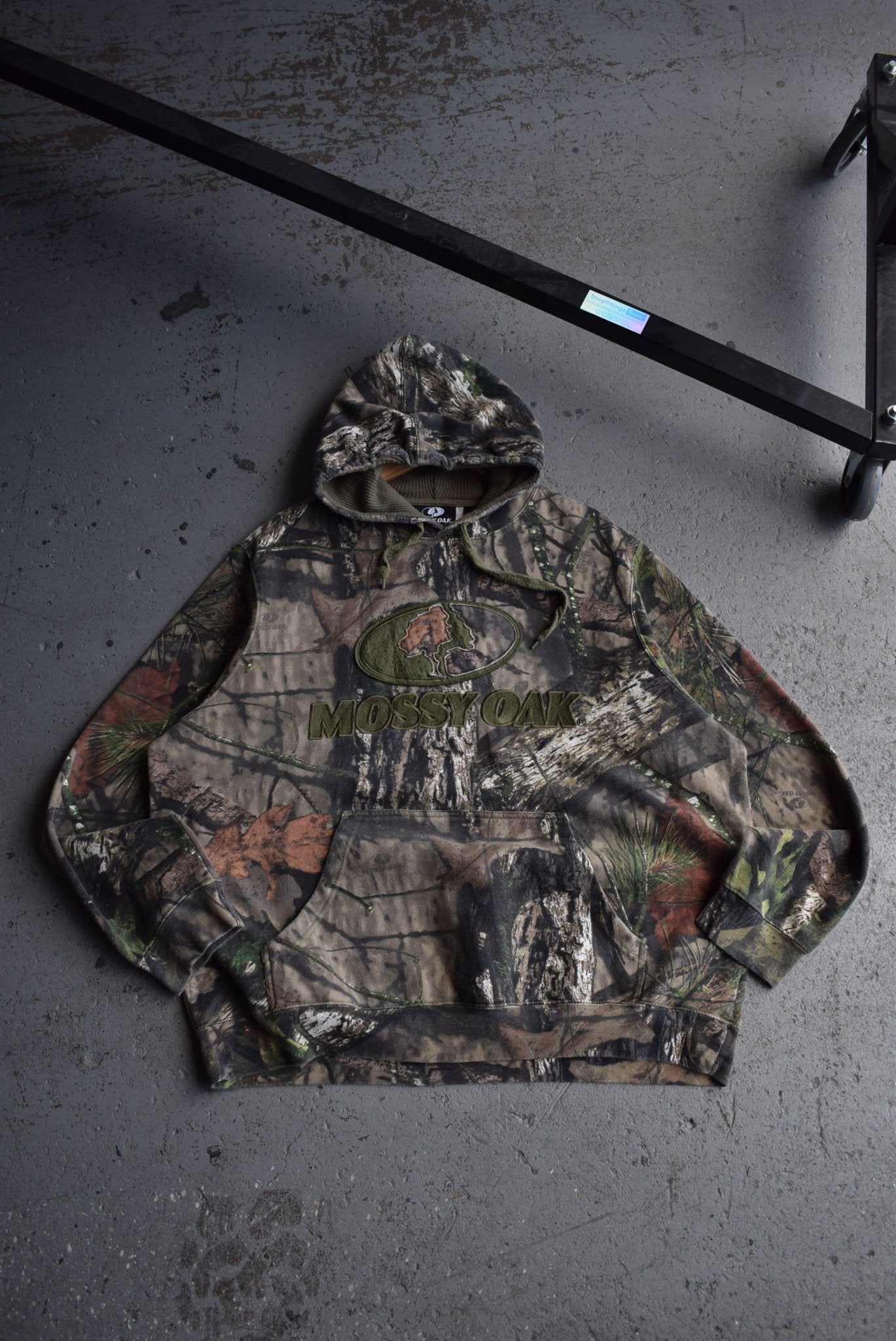 Vintage Mossy Oak Real Tree Embroidered Hoodie (XL) - Retrospective Store