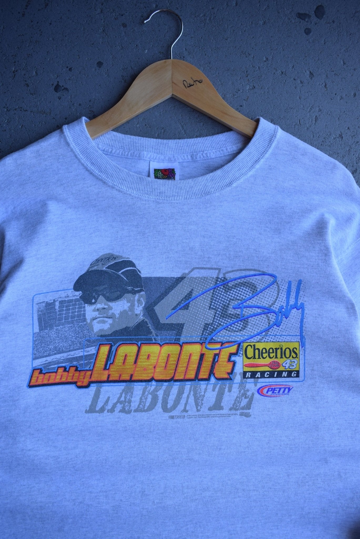 Vintage NASCAR Bobby Labonte Long Sleeve Tee (L) - Retrospective Store