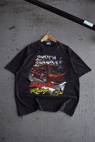 Vintage NASCAR Snap - On Racing 2 Much 2 Handle Tee (XL) - Retrospective Store
