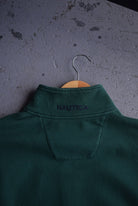 Vintage Nautica Classic Logo Embroidered Quarter Zip (L) - Retrospective Store