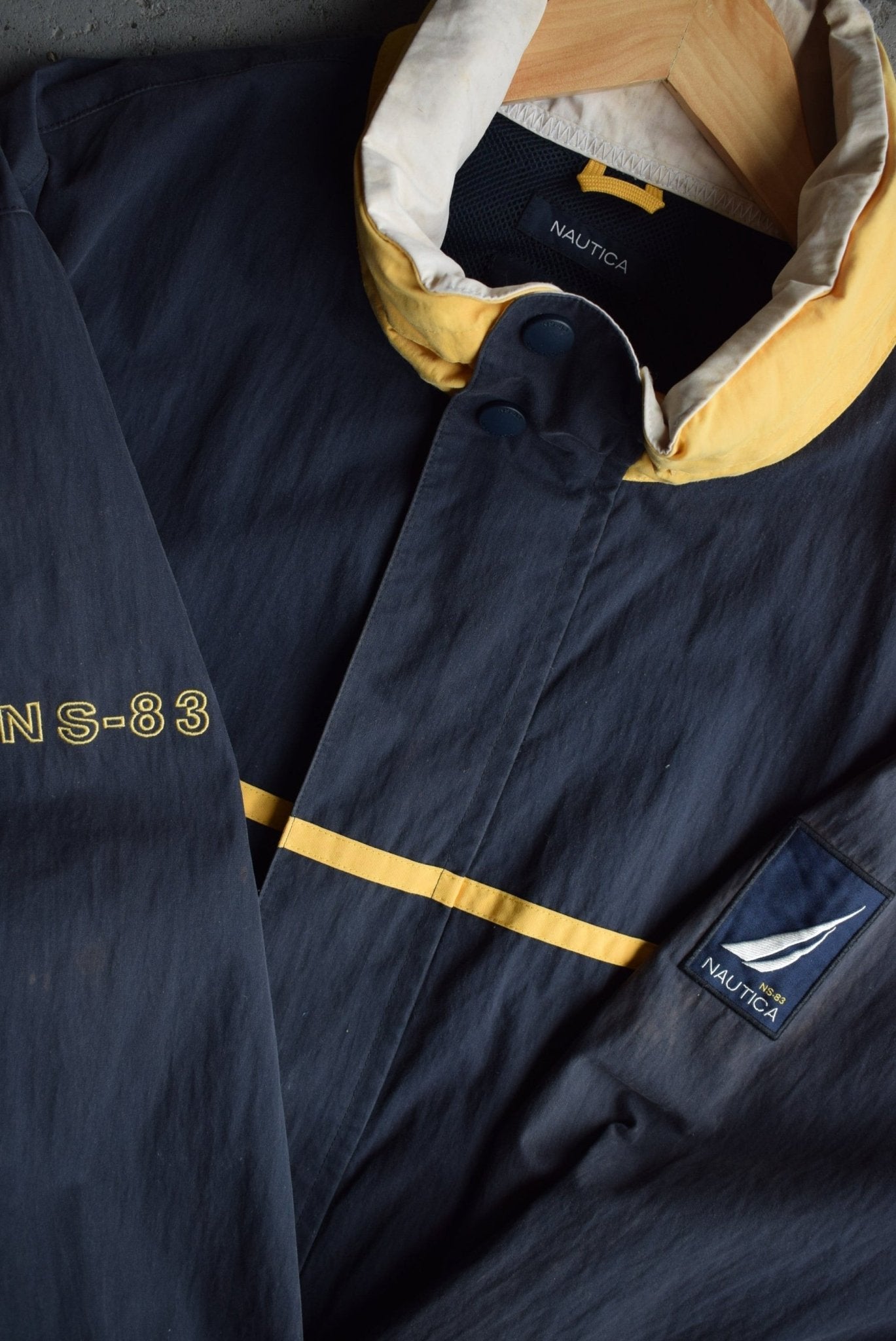 Vintage Nautica Classic Logo Jacket (L) - Retrospective Store