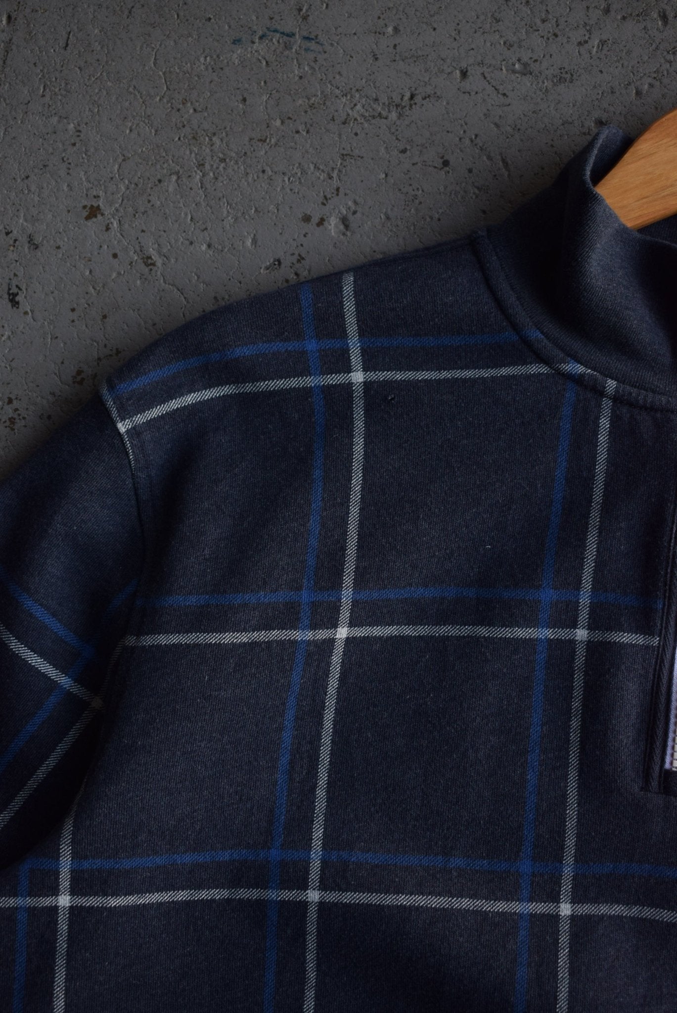 Vintage Nautica Classic Logo Quarter Zip (XL) - Retrospective Store