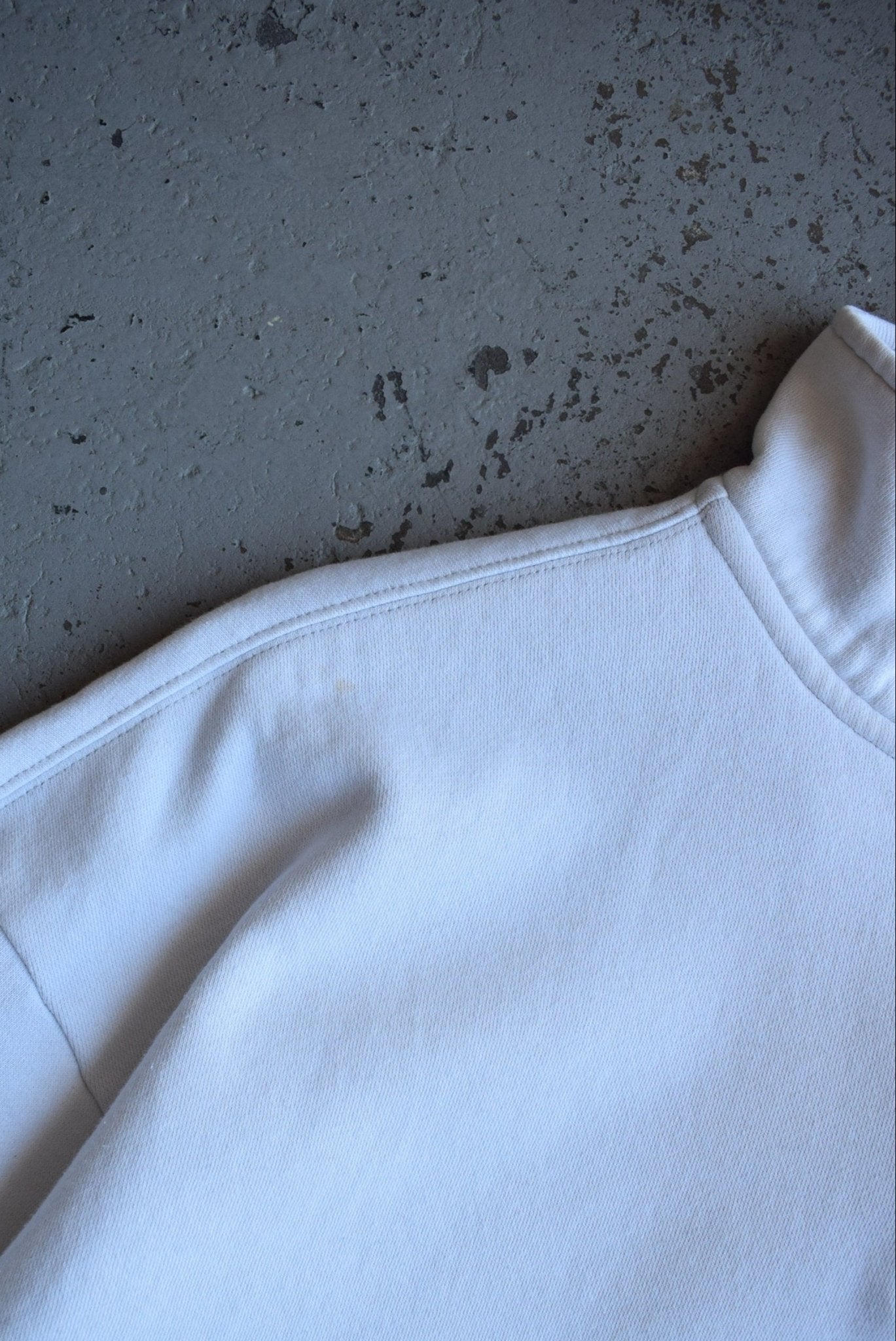Vintage Nautica Competition Spellout Embroidered Quarter Zip Sweater (XXL) - Retrospective Store